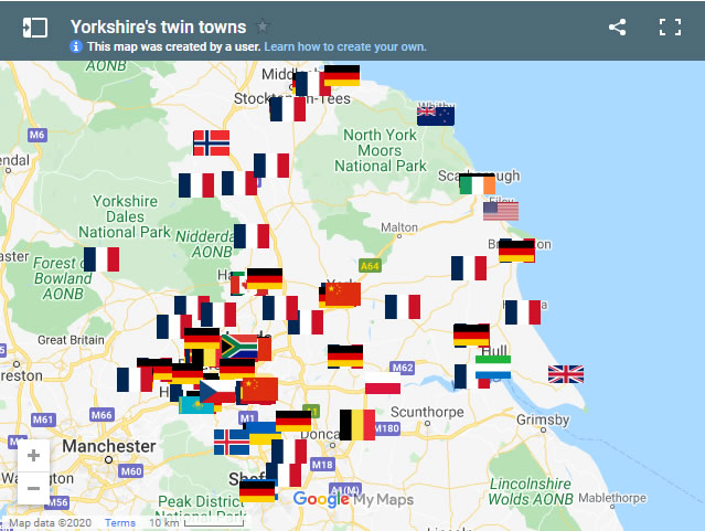 yorkshire twin towns